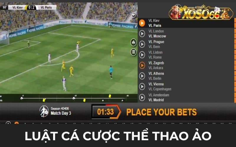 Luật chơi cá cược thể thao ảo Luật chơi cá cược thể thao ảo