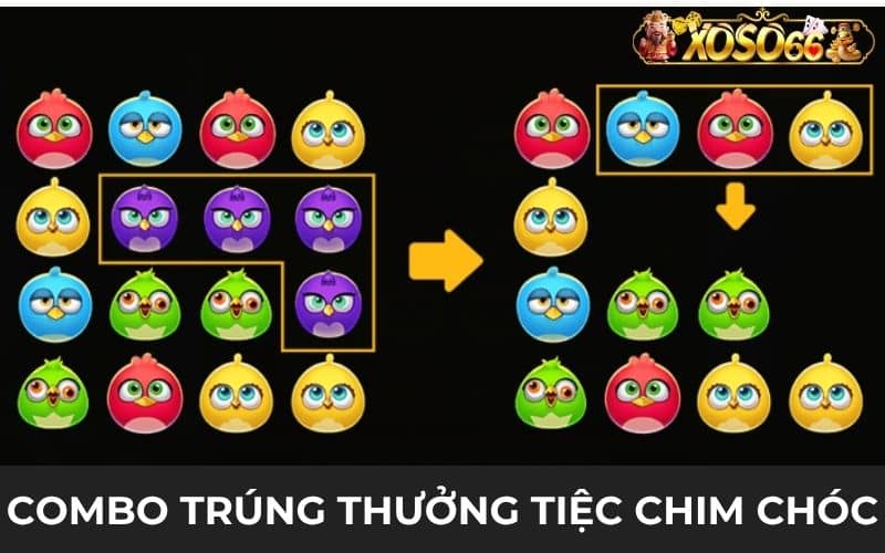 Những combo quay trúng thưởng trong game