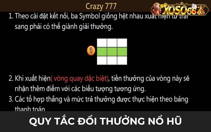 Quy tắc trong game nổ hũ điên cuồng Quy tắc trong game nổ hũ điên cuồng