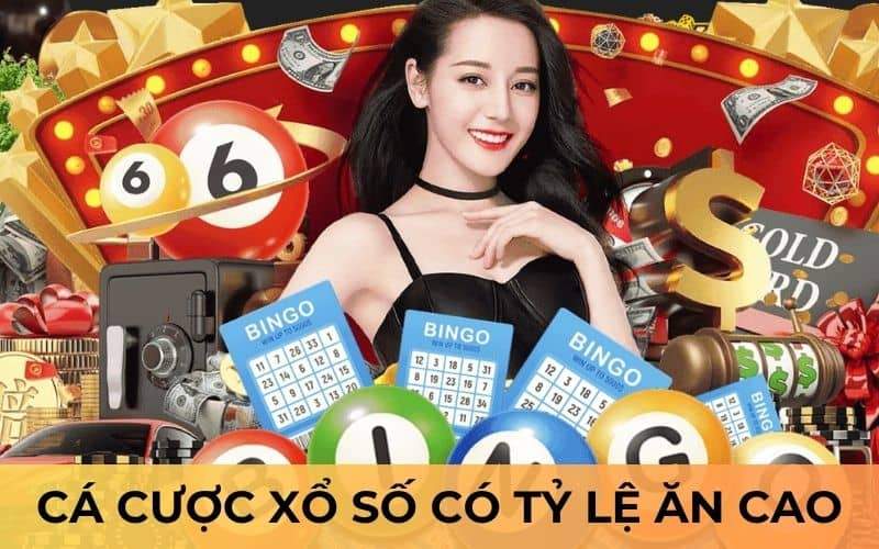 Cá cược xổ số tại XOSO66 có tỷ lệ ăn cao